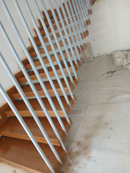 کف پله چوبی دوبلکس 